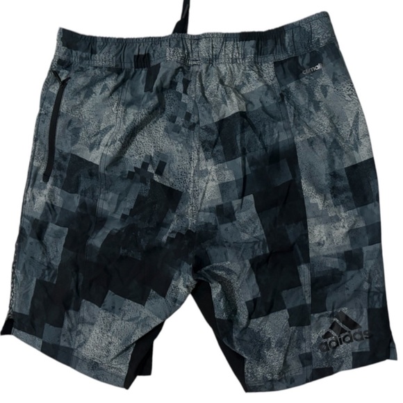 ADIDAS Climalite CrackKills Men’s Geometric Print Shorts - Picture 4 of 16